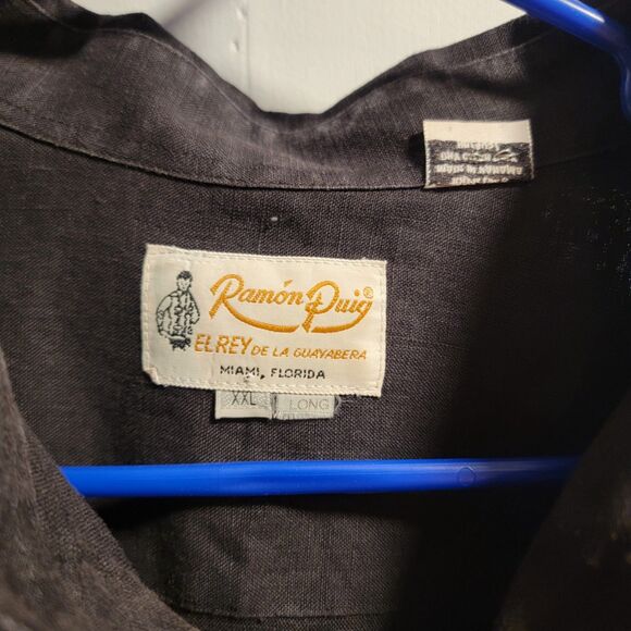 Ramon Puig Men's Button Down XXL Long Custom Fit - Picture 3 of 8